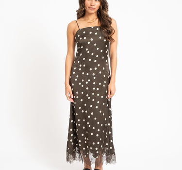 MSCH Jionna Irida Strap Dress Brown - Things I Like Things I Love
