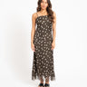 MSCH Jionna Irida Strap Dress Brown - Things I Like Things I Love