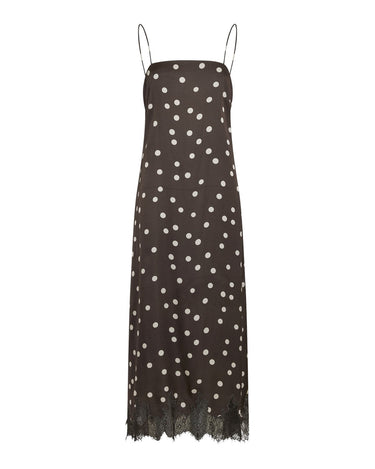 MSCH Jionna Irida Strap Dress Brown - Things I Like Things I Love