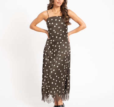 MSCH Jionna Irida Strap Dress Brown - Things I Like Things I Love