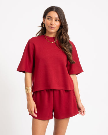 MSCH Maelee Ima Q Sweatshirt Rood - Things I Like Things I Love