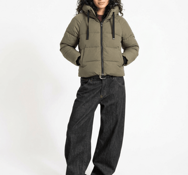MSCH Pavinaria Short Jacket Donkergroen - Things I Like Things I Love