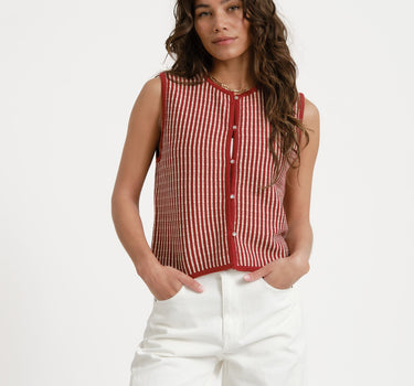 MSCH Priscilla Vest Red - Things I Like Things I Love