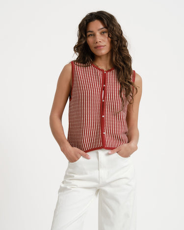 MSCH Priscilla Vest Red - Things I Like Things I Love