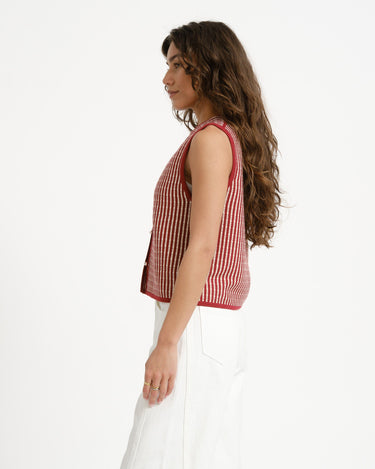 MSCH Priscilla Vest Red - Things I Like Things I Love