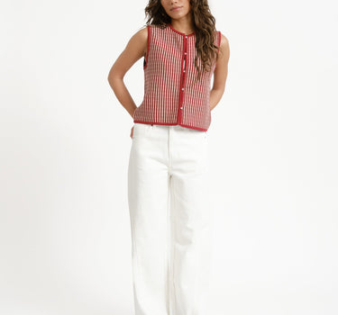MSCH Priscilla Vest Red - Things I Like Things I Love