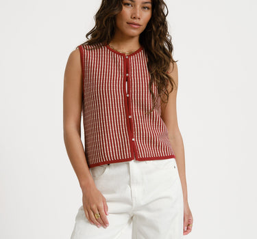 MSCH Priscilla Vest Red - Things I Like Things I Love