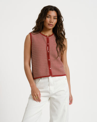 MSCH Priscilla Vest Red - Things I Like Things I Love