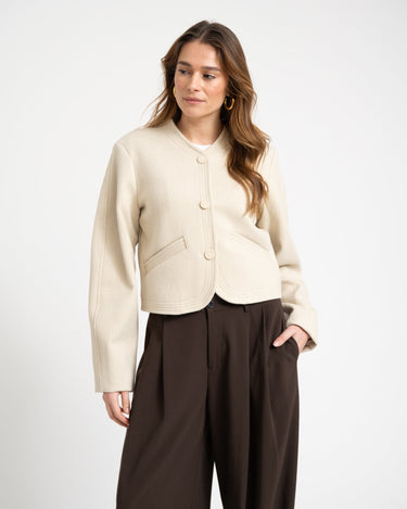 MSCH Sari Esmeralda Jacket Sand - Things I Like Things I Love