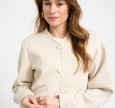 MSCH Sari Esmeralda Jacket Sand - Things I Like Things I Love