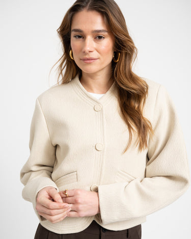 MSCH Sari Esmeralda Jacket Sand - Things I Like Things I Love