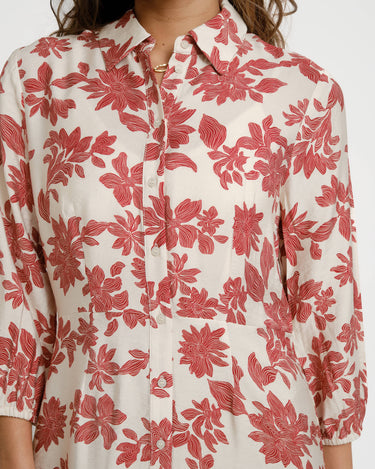 MSCH Vildana Shirt Dress Red - Things I Like Things I Love