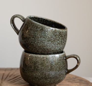 Mug Curvo Forest Green - Things I Like Things I Love