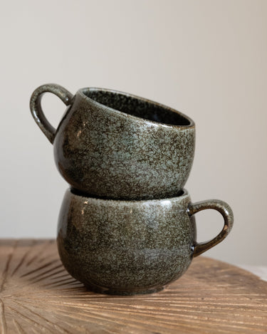 Mug Curvo Forest Green - Things I Like Things I Love