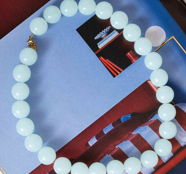 Necklace Blue Horizon Gold - Things I Like Things I Love