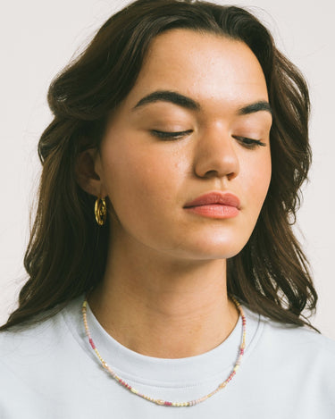 Necklace Margarita Gold Multi - Things I Like Things I Love