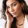 Necklace Red Rock Gold - Things I Like Things I Love