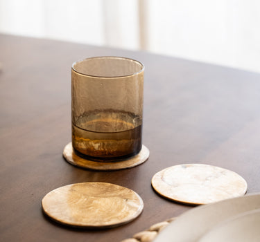 Onderzetter Schelp Goud 1PC - Things I Like Things I Love