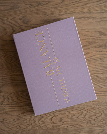 Opbergboek Balance Lila - Things I Like Things I Love