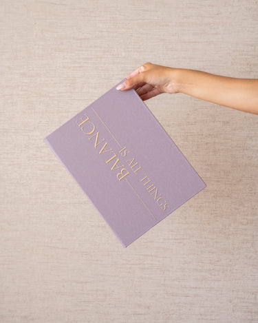 Opbergboek Balance Lila - Things I Like Things I Love