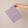Opbergboek Balance Lila - Things I Like Things I Love