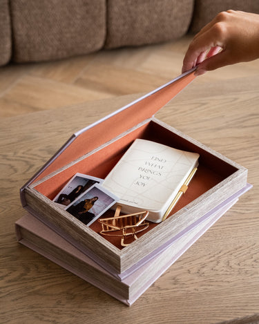 Opbergboek Balance Lila - Things I Like Things I Love