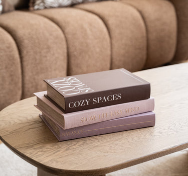 Opbergboek Cozy Spaces Bruin - Things I Like Things I Love