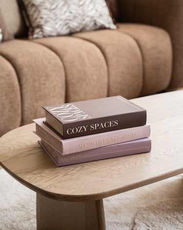 Opbergboek Cozy Spaces Bruin - Things I Like Things I Love