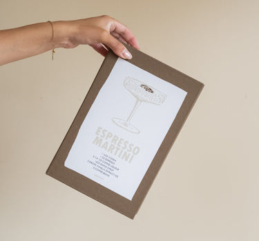 Opbergboek Espresso Martini Bruin - Things I Like Things I Love