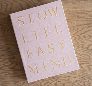 Opbergboek Slow Life Roze - Things I Like Things I Love