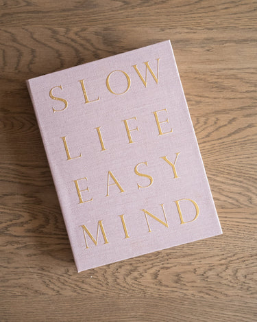 Opbergboek Slow Life Roze - Things I Like Things I Love
