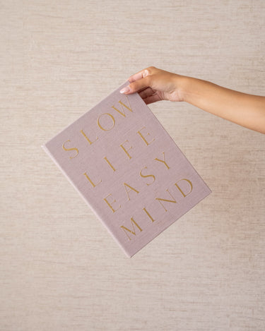 Opbergboek Slow Life Roze - Things I Like Things I Love