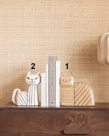 Ornament Cat Stoneware - Things I Like Things I Love