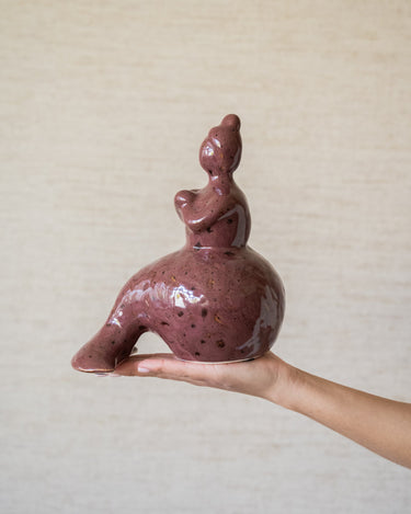 Ornament Mermaid Neri Burgundy - Things I Like Things I Love