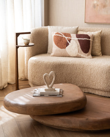 Ornament Open Heart Beige - Things I Like Things I Love