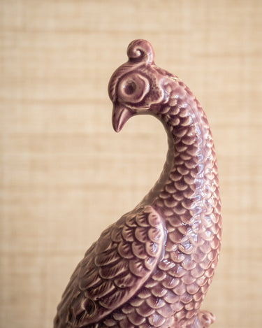 Ornament Peacock Burgundy - Things I Like Things I Love
