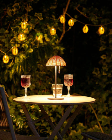 Outdoor String Lights Carlisle Brown - Things I Like Things I Love