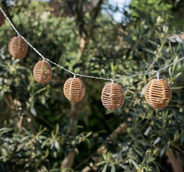 Outdoor String Lights Carlisle Brown - Things I Like Things I Love