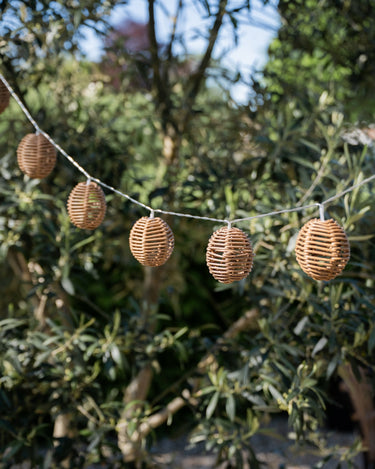 Outdoor String Lights Carlisle Brown - Things I Like Things I Love