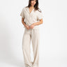 Pants Stripe Ecru - Things I Like Things I Love