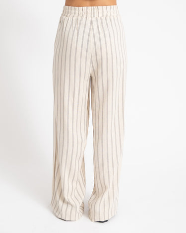 Pants Stripe Ecru - Things I Like Things I Love