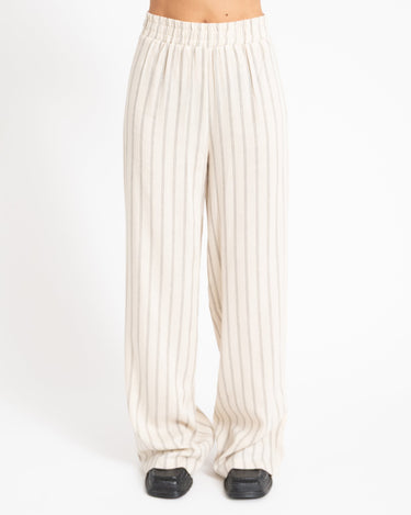 Pants Stripe Ecru - Things I Like Things I Love