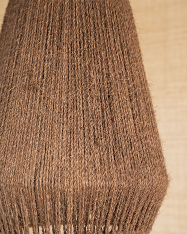Pendant Lamp Braided Palm Brown - Things I Like Things I Love