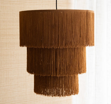 Pendant Lamp Malaika Fringe - Things I Like Things I Love