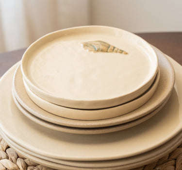 Plate Shell Ceramic - Things I Like Things I Love