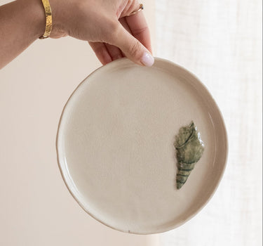 Plate Shell Ceramic - Things I Like Things I Love