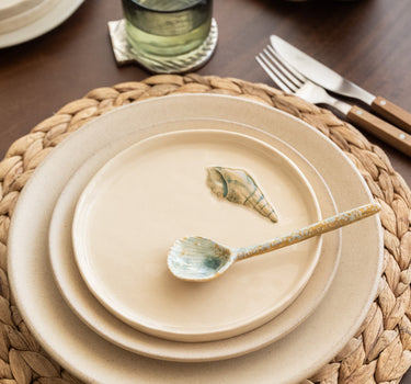 Plate Shell Ceramic - Things I Like Things I Love