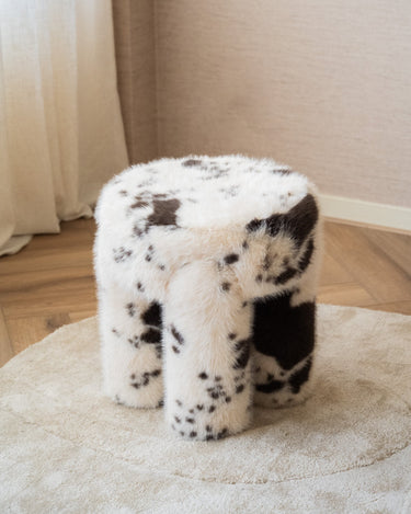 Pouf Beige/Brown Animal - Things I Like Things I Love