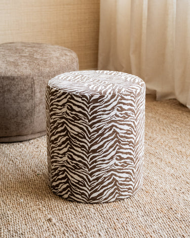 Pouf Tigra Brown - Things I Like Things I Love