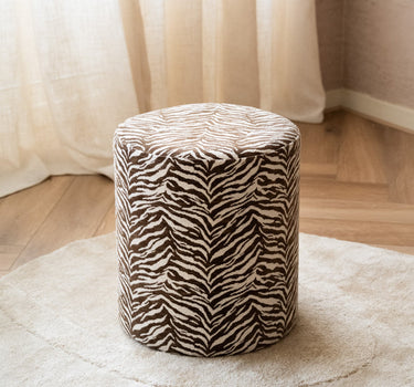 Pouf Tigra Brown - Things I Like Things I Love